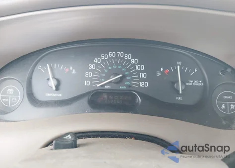 2003 Buick Century Custom z USA, uszkodzony, nr VIN 2G4WS52J231183803